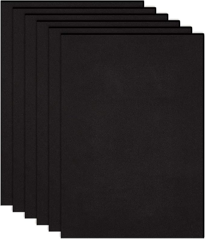 BENECREAT 10PCS 2mm Thick Self-Adhesive Foam Sheet 8.3x11.8" Insulation Foam