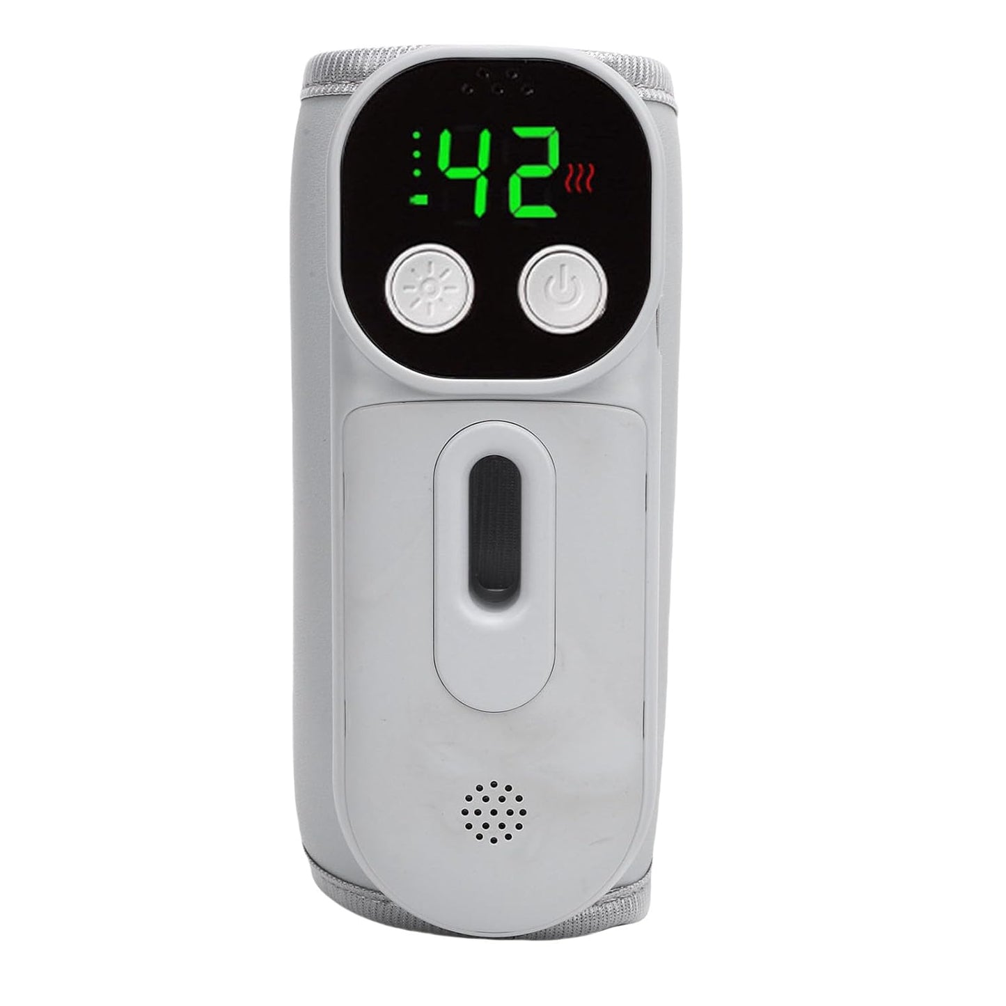 Fast Heating Baby Bottle Warmer, Voice Control Rechargeable Portable Warmer, 360° Surround Heating with Night Light, for Travel on The Go, 7 Temperature Settings