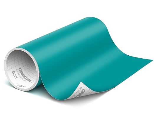 ORACAL 631 Matte Turquoise Blue Vinyl Durable Roll Easy to Weed Permanent