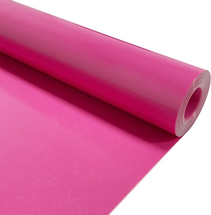 Rose Red Heat Transfer Vinyl HTV Roll 12" x 15ft. | Easy to Cut, Weed & Transfer