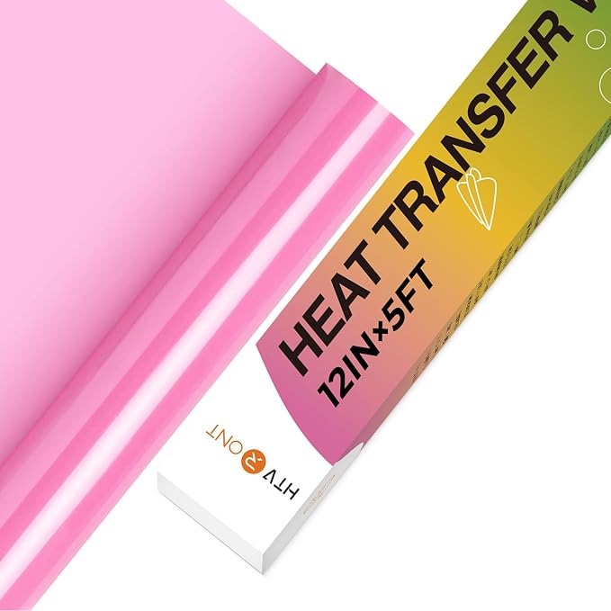 HTVRONT HTV Vinyl Rolls Heat Transfer Vinyl