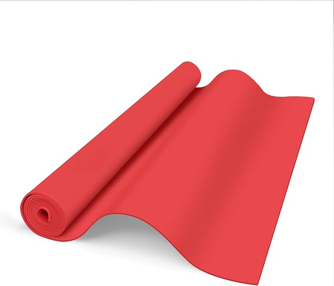 39"x15" EVA Foam Roll, 86 kg/m3 High Density 2MM Thick Foam Sheets, Flexible &
