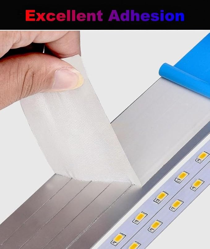 Thermal Tape 0.5 inch x 66Feet Heat Transfer Double Sided Tape