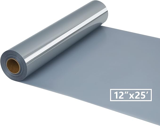 HTV Iron on Vinyl 12Inch by 25ft Roll HTV Heat Transfer Vinyl