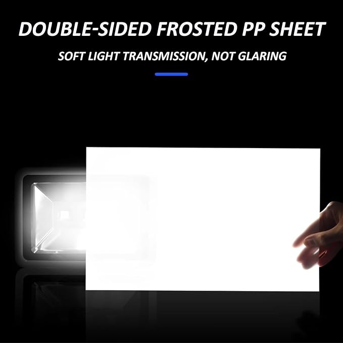 0.5mm Frosted Translucent PP Sheets, Flexible PVC Board