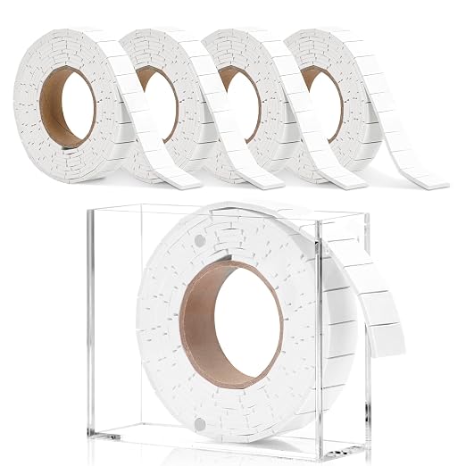 5 Roll Double Sided Foam Tape for Crafts