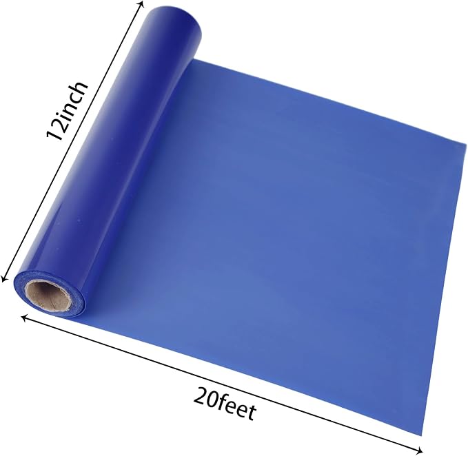 guangyintong Blue Puff Heat Transfer Vinyl HTV Rolls