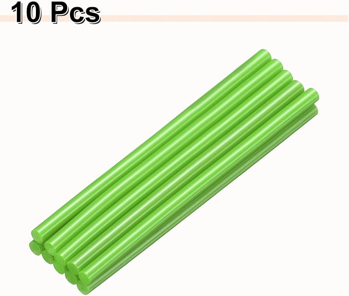 HARFINGTON 10pcs Hot Glue Sticks 0.28" Dia x 5.91" Long EVA Mini Hot Melt