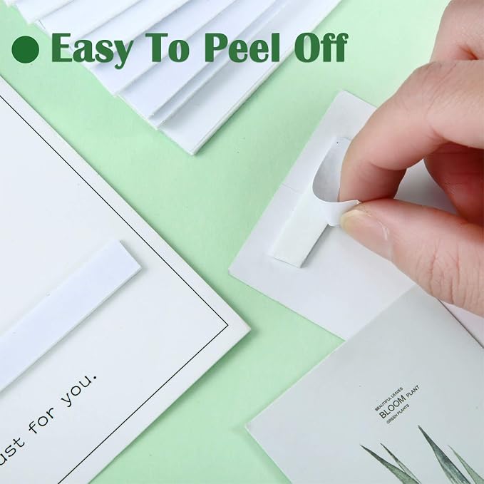 24 Pcs Foam Sheet Double Sided Sticky Dual-Adhesive 3D Foam Adhesive Mount Sheet
