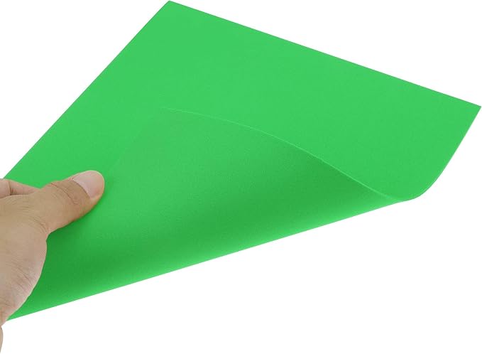 uxcell Light Green EVA Foam Sheets 11 x 8 inch 1.7mm Thickness