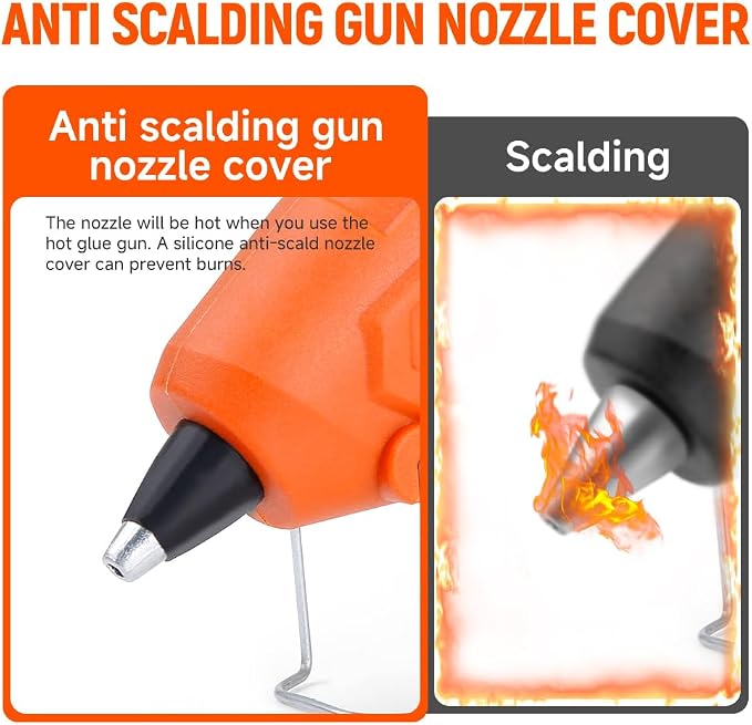 Hoteche 25W Hot Glue Gun Fast Preheating Glue Gun