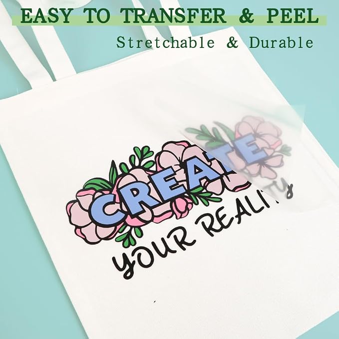 guangyintong Fruit Green Heat Transfer Vinyl HTV Rolls, 2 Rolls 12" x 12ft