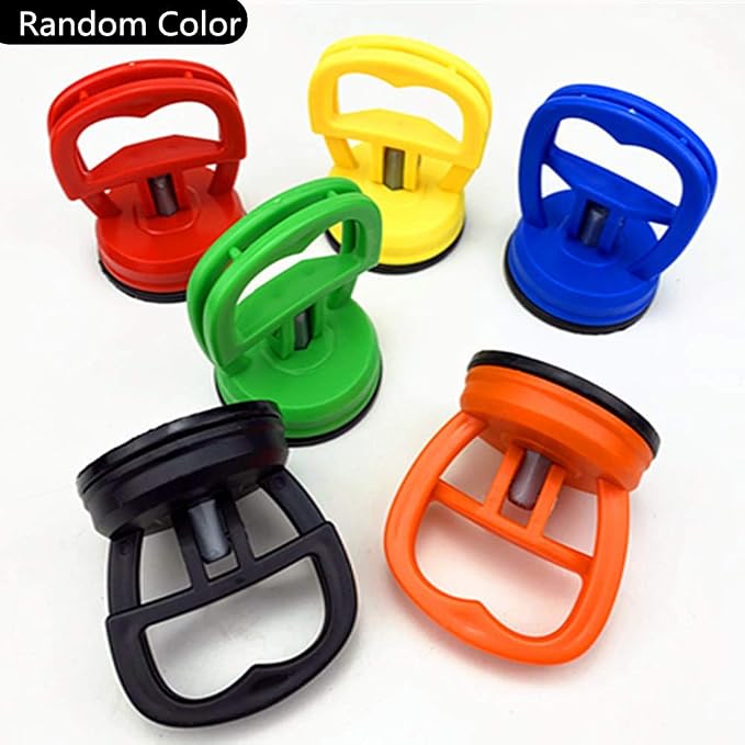 2 Pcs Heavy Duty Suction Cups Ruler Handle