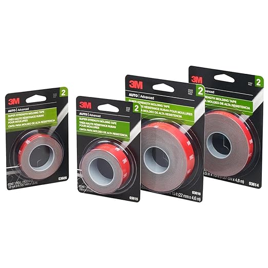 3M Super-Strength Molding Tape, 7/8 in x 15 ft, 1 Roll