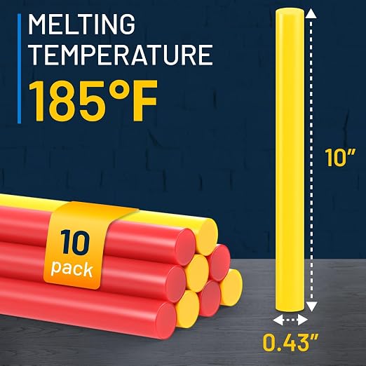 Monstrous Yellow and Red PDR Glue Sticks
