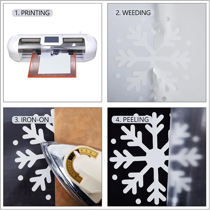 guangyintong Reflective White Heat Transfer Vinyl HTV Rolls
