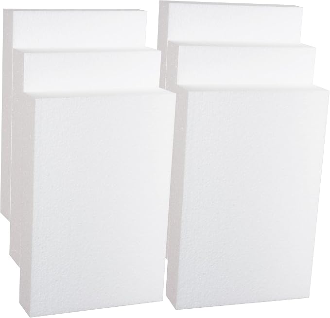 Silverlake 8x12x2 Craft Foam for Styrofoam Block Projects
