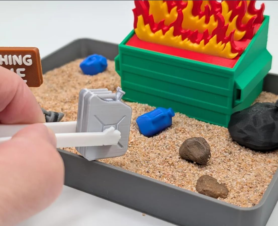Dumpster Fire Zen Garden