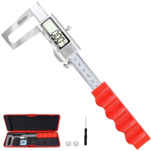 GODESON Disc Brake Rotor Micrometer, Digital Caliper Measuring Tool