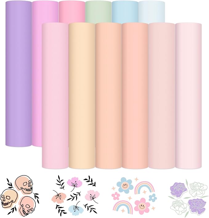 VINYL FROG Pastel Adhesive Vinyl Bundle