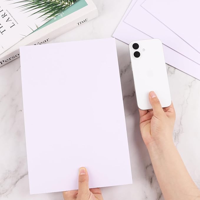 DIYASY 6 Sheets 3mm White Foam Boards, 11.8 x 7.8inch Rectangle Foam PVC Sheet