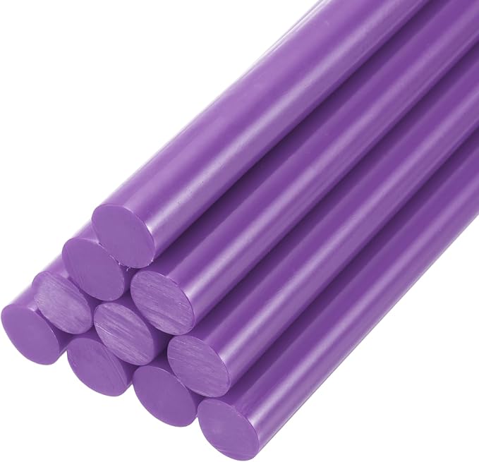 PATIKIL Hot Glue Sticks for Glue Gun, Dark Purple