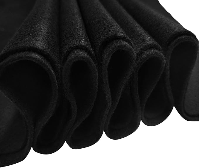 Jtnohx Craft Felt, 1 Square Yard Felt Fabric, 1.4mm Thickness Flexible Felt