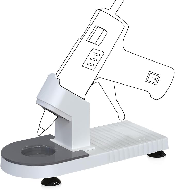 MONVICT Mini Glue Gun Stand Holder Base