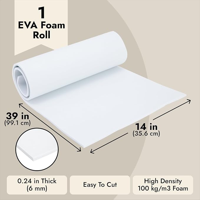 Bright Creations 6mm EVA Foam Sheets - 6mm