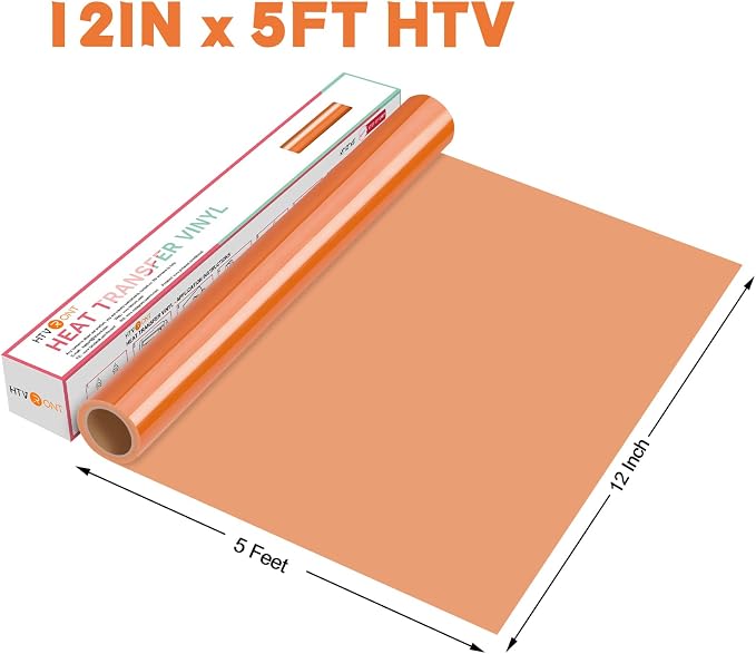 HTVRONT HTV Vinyl Rolls Heat Transfer Vinyl