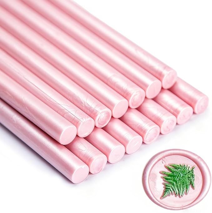 Wax Seal Stick, 15 Pieces Glue Gun Wax Seal Sticks