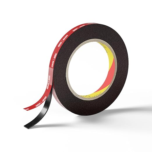 Double Sided Heavy Duty Tape, 16.4 FT × 0.25 in Mounting Adhesive Foam Tape