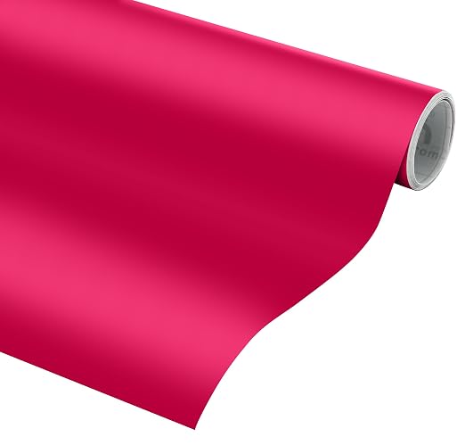 VViViD DECO65 Pink Matte Permanent Adhesive Craft Vinyl