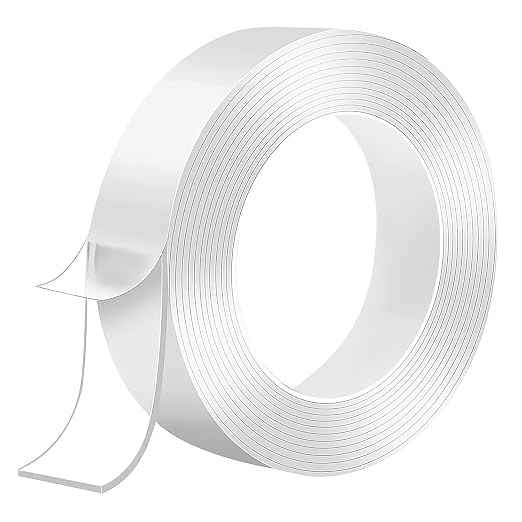 Double Sided Tape Heavy Duty, Nano Double Sided Sticky Adhesive Tape, Removable