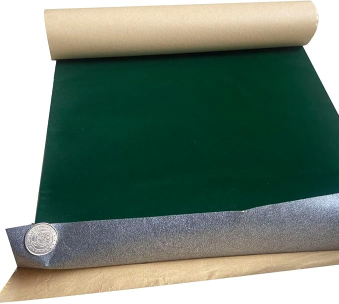 Adhesive Green Velvet Felt Fabric Liner