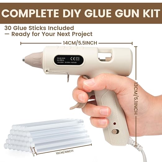 ADHES 0.27" x 4" Hot Melt Glue Gun Sticks 40W