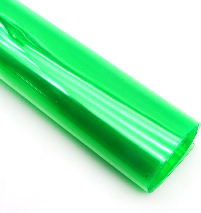 David accessories Transparent PVC Holographic Vinyl Sheets 1 Roll 11.8''x47''