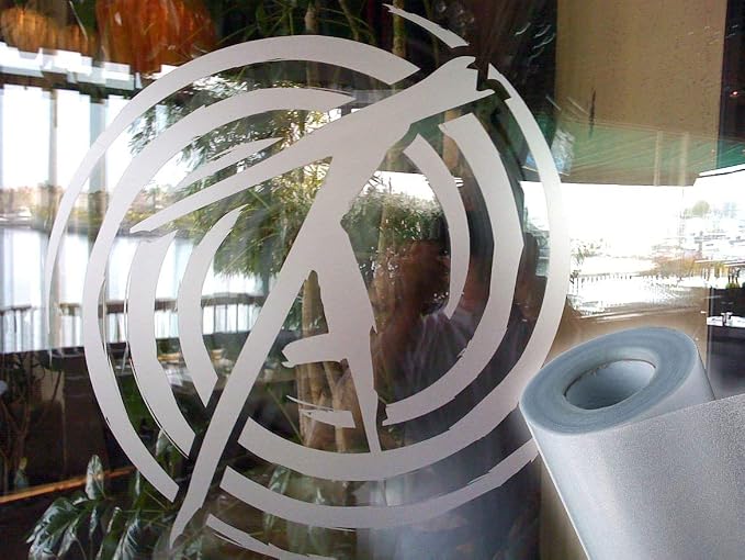 VViViD Frosted Matte Etched Adhesive Craft Window Vinyl Roll