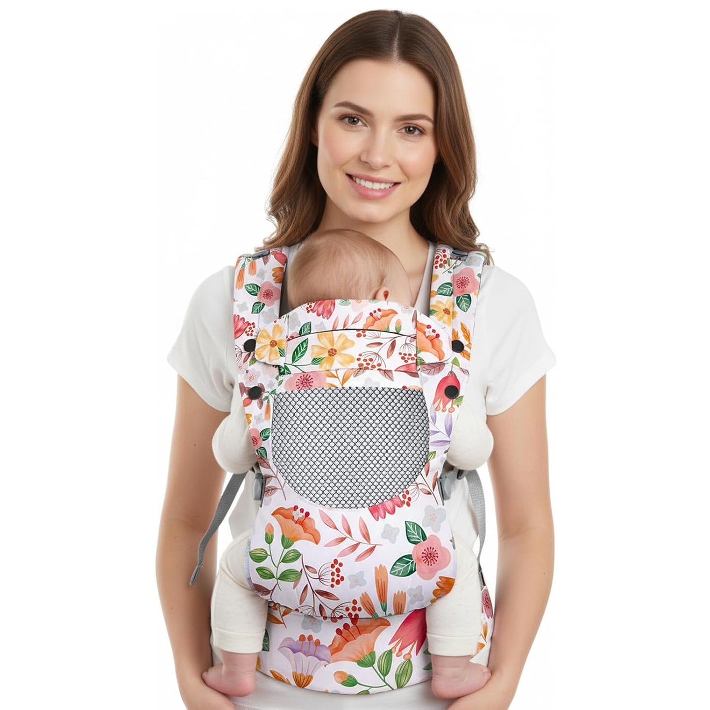 Infant Baby Front Carrier, Toddler Body Carrier, 7-66 Lbs Ergonomic Design, Lumbar Support, Lightweight Baby Chest Carriers (3-36 Months)