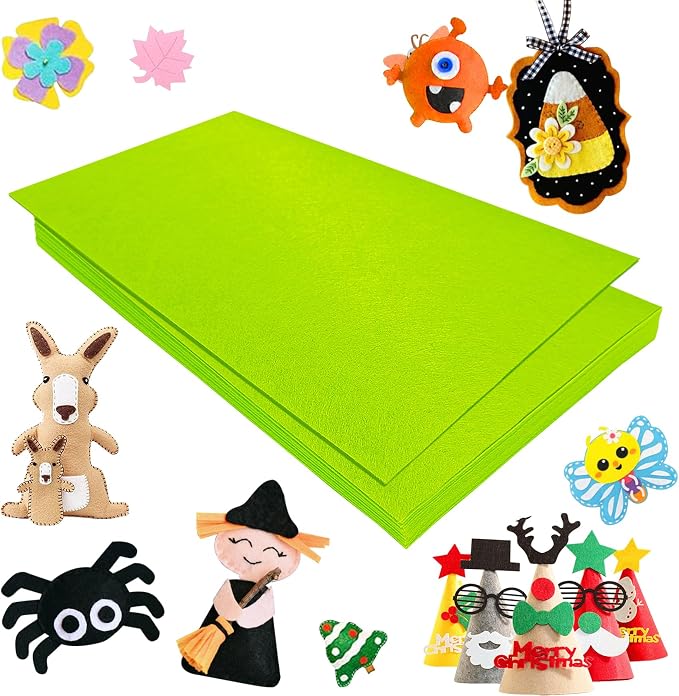 Jtnohx Felt for Crafts, Craft Felt Square for Sewing