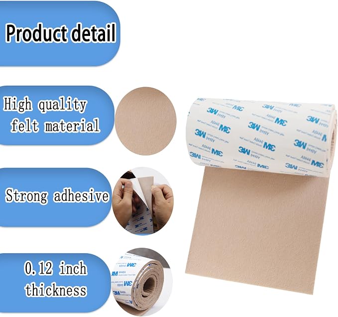 Cuttable Felt Furniture Pads