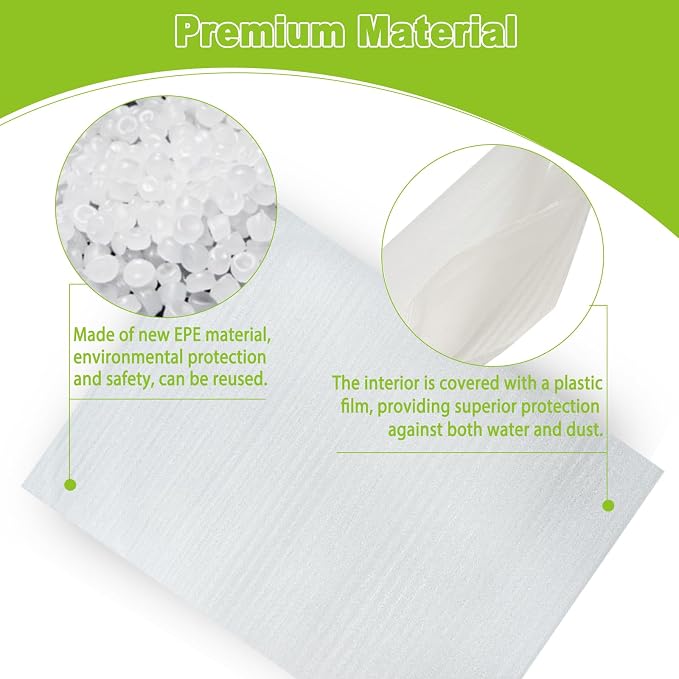 5 Pack 26x30in Cushion Foam Pouches Moving Packaging Supplies Shockproof |
