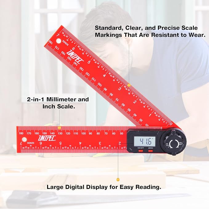 Digital Angle Finder Protractor, Angle Finder Ruler