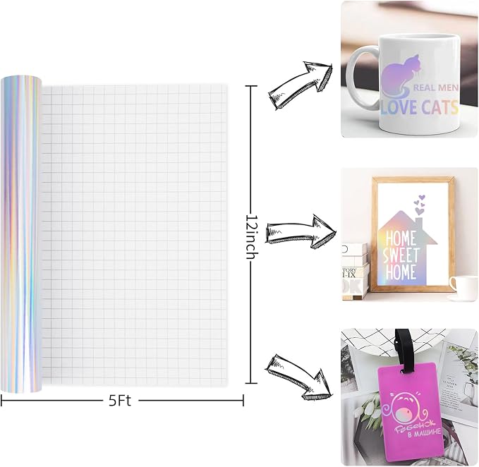 IModeur Holographic Permanent Vinyl