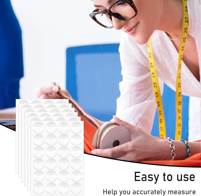 144pcs Non-Slip Silicone Grips for Quilt Templates, Quilting Rulers, Adhesive