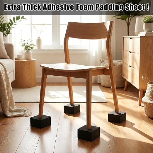 4 Pcs 2" Thick Foam Padding Sheet