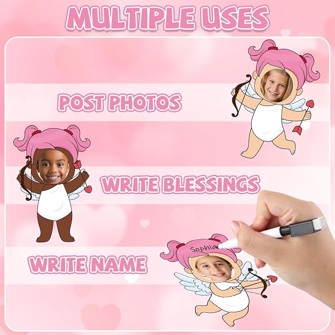 48 Set Valentine's Day Cupid Cutouts