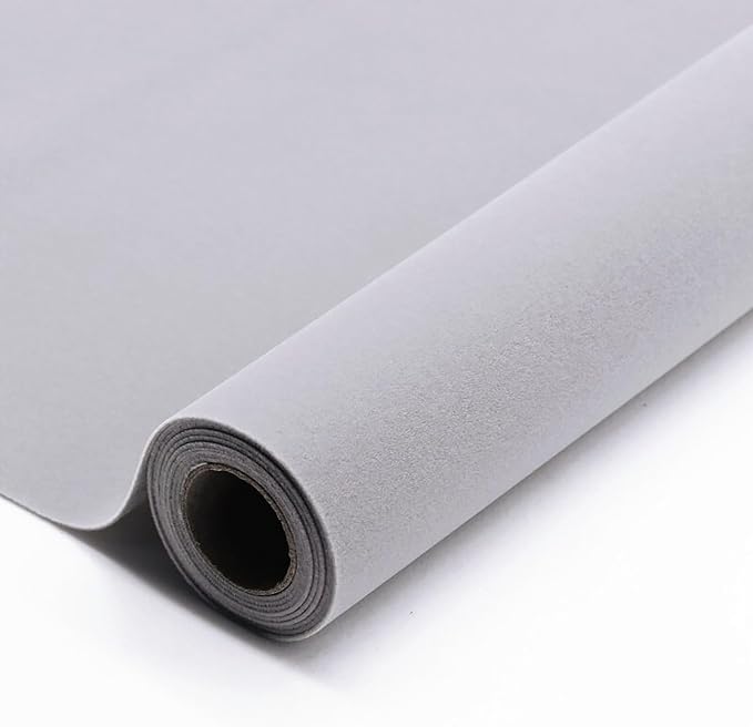 Self Adhesive Sheets Peel and Stick Velvet Flock Soft Velvet Drawer Liner DIY