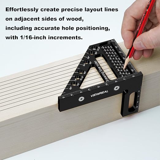 Precision Multi-Angle Carpenter's Square