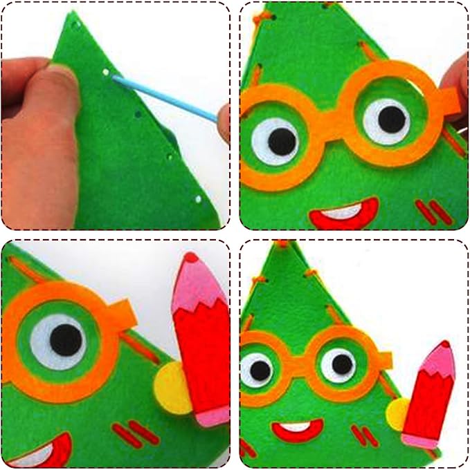 10Pcs Felt Sheets Fabric